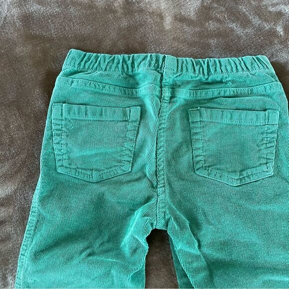 Mini Boden Girls Green Skinny Corduroy Pants/ Trousers with Back Pockets Size 7 - Picture 9 of 11